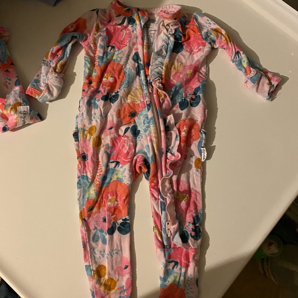 Gigi & Max Footed Onsie